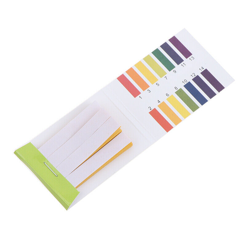 1-14 PH Litmus Paper PH Water Cosmetics Soil Test Strips With Control S_DD