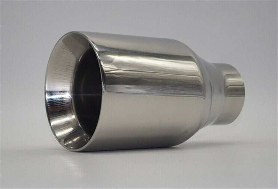 Edition Chrome stainless steel universal exhaust system end pipe car exhaust tip