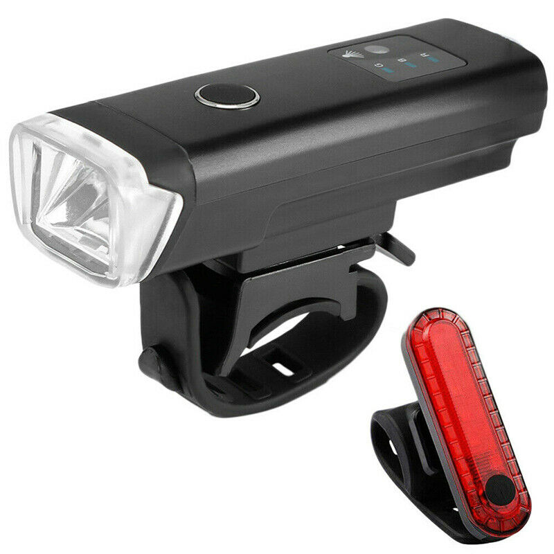 Bicycle Safety Light USB Rechargeable LED Bike Front Rear Light Set For Cycling