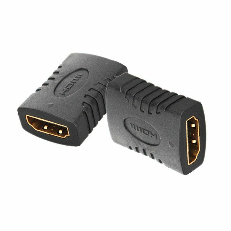 5 x MI Female To Female Extender Adapter Coupler Connector F/F For TV 1080P G1Y7