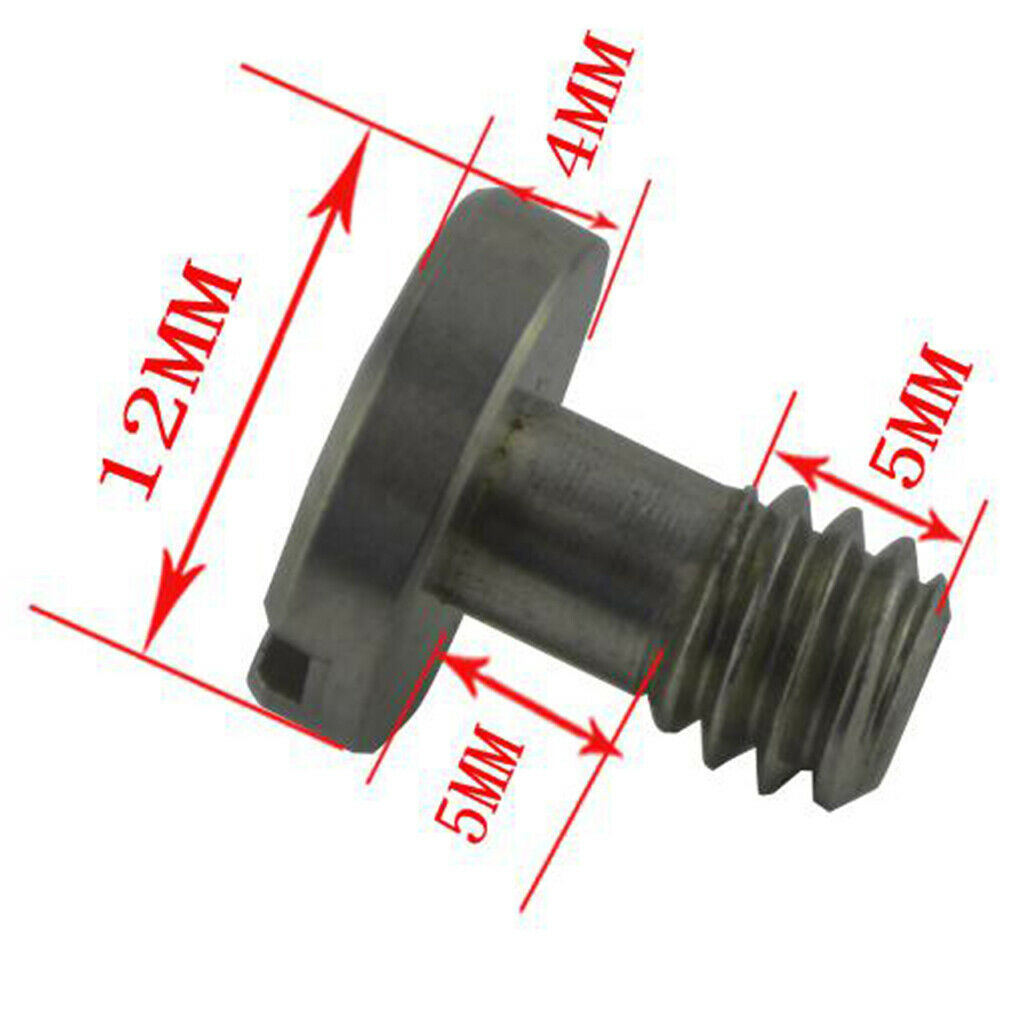 3 Pieces Stainless Steel 1/4" Camera Screw for Tripod Quick Release Plate