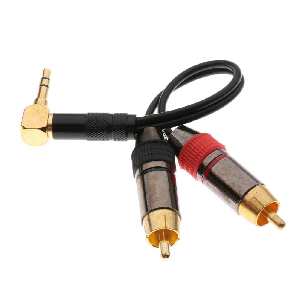 3.5 Mm Adapter Cable 3.5 Mm 90 Â° Angle Plug to XLR Plug