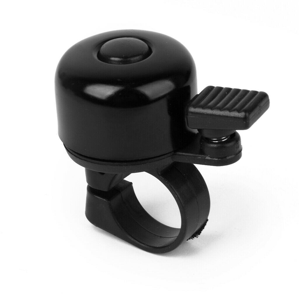Bike Handlebar Bell Ring Black Aluminum