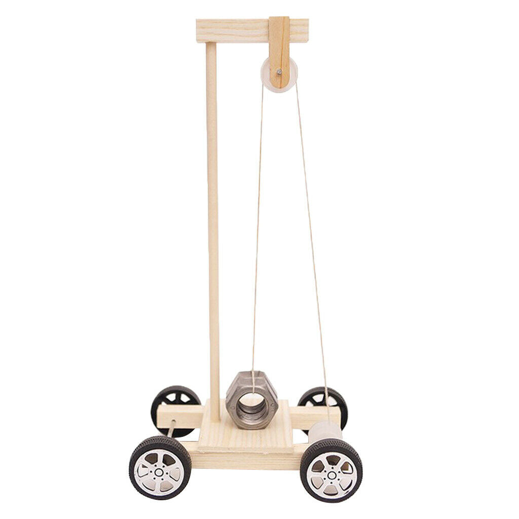 Puzzle DIY Technology Gravity Power Car Physical Experiment Teaching Tool