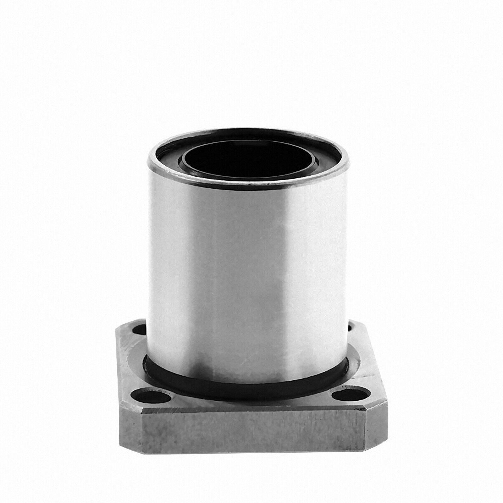 4Pcs LMK12UU Square Flange Type Linear Bearing Ball Bushing 12x21x30mm [M_M_S]