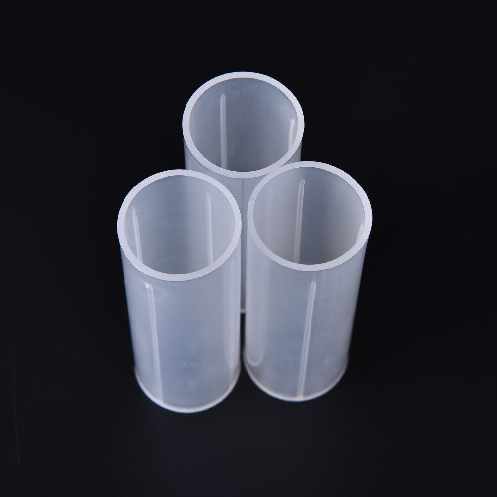 3Pcs 18650 Battery Tube Holder Plastic Case Adaptor For Flashlight Torch .l8