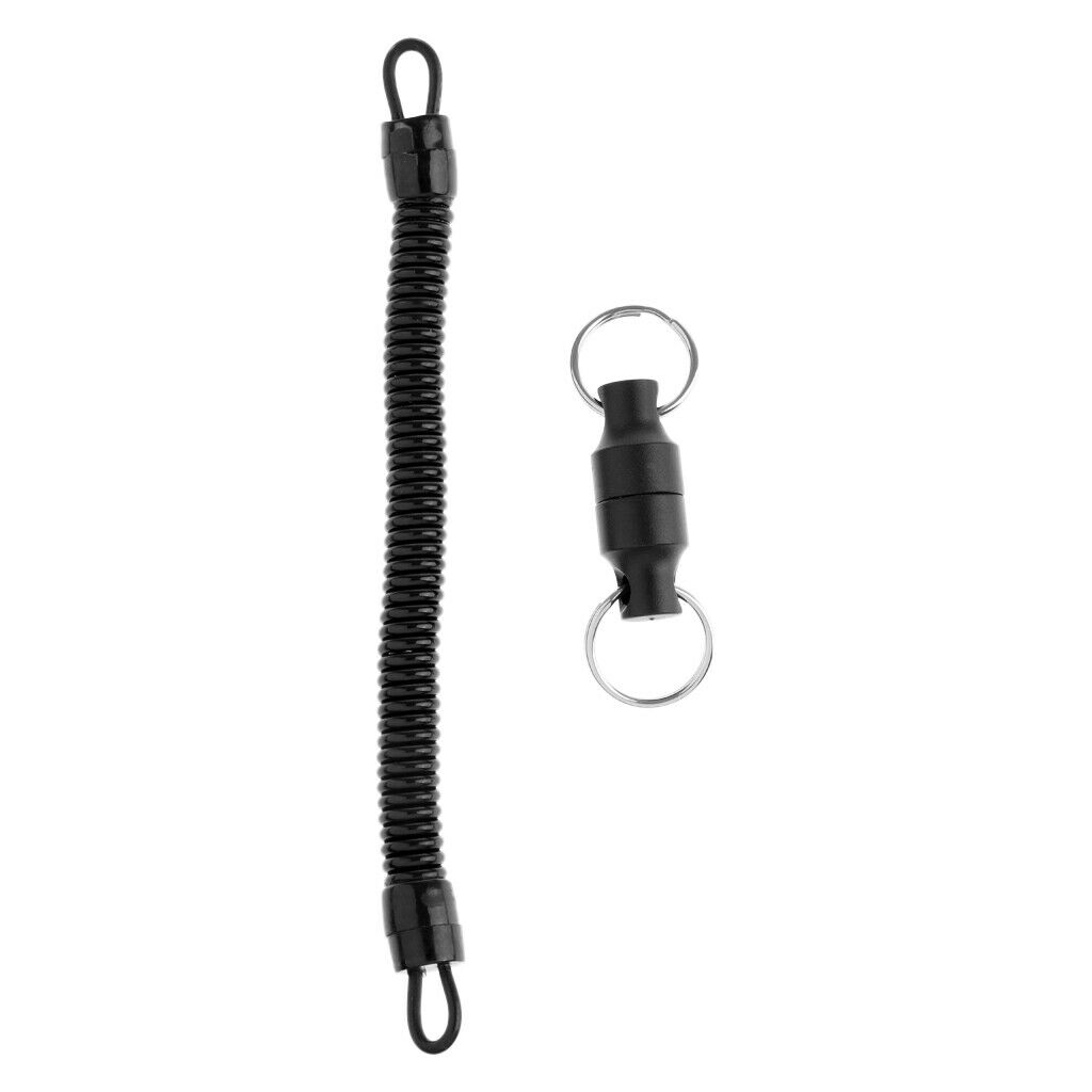 Magnetic Buckle with Lanyard Fly Fishing Lanyard Magnetic Hanging Buckle