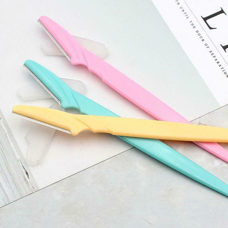 Eyebrow Facial Hair Trimmer Shaper Exfoliating Tool for Women and Men 15 Pcs