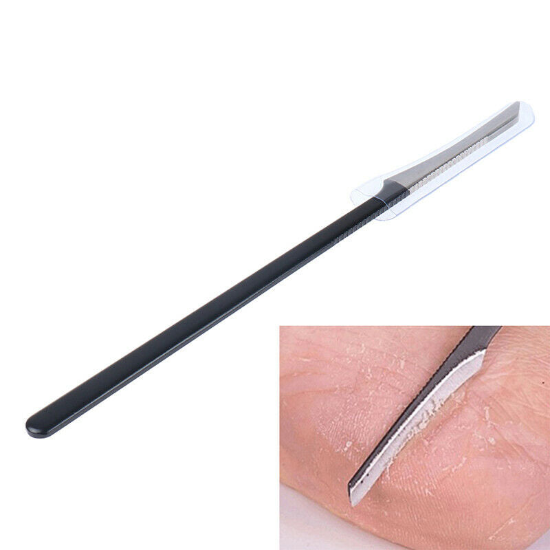 Stainless Steel Foot Scraper Dead Skin Calluses Remover Pedicure Peeling Too TH