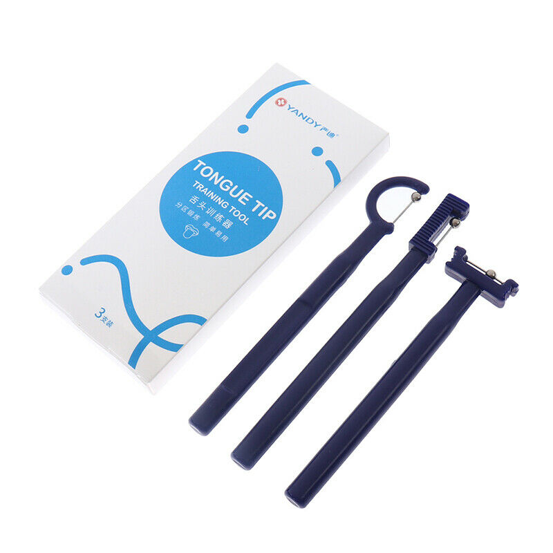 3Pcs Tongue Tip Lateralization Elevation Exercise Oral Muscle Training ToolsBDA