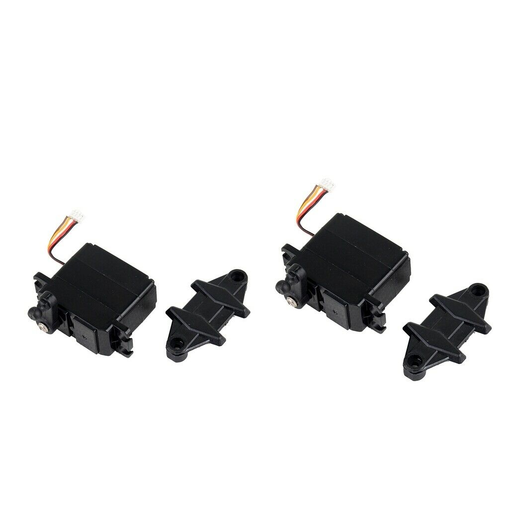 2Pieces XINLEHONG 9125 1/10 RC Car Servo Steering Gear Wire 2.4G Parts