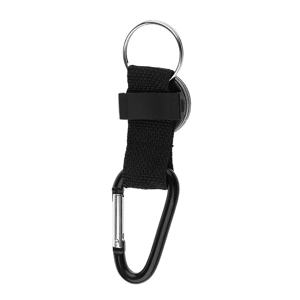 Detachable Compass Keyring Keychain, Multipurpose Outdoor Climbing Buckle