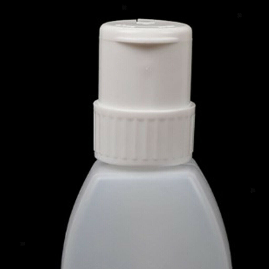 2x Nail Polish Remover Pump Dispenser Lockable Acetone Push Down Bottle