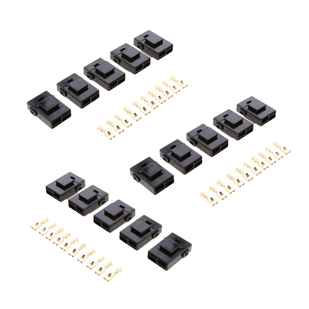 15 Pieces Auto Car Boat Truck Blade ATC Fuse Holder Seat Cover Terminals