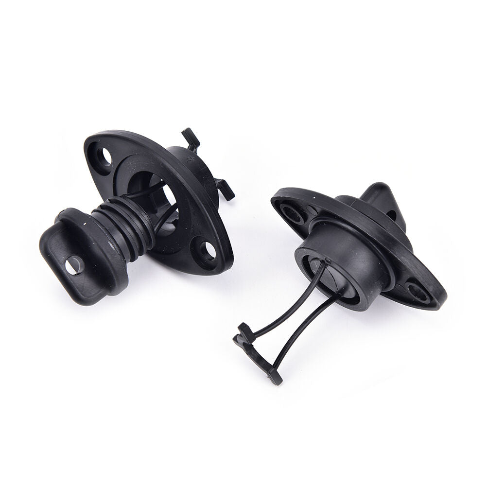 2pcs/set Universal Drain Plug Kit Plugs Bung For Dinghy Kayak Canoes Boat-JCDF
