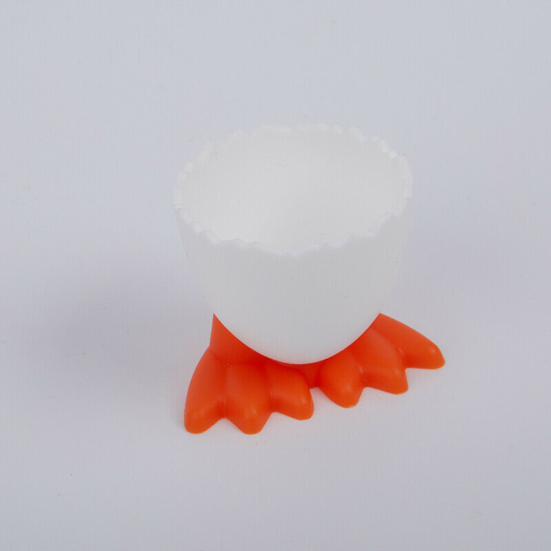 5PCS Egg Holder Creative Cute Egg Cup Holder Egg Opener Separator Kitchen.l8