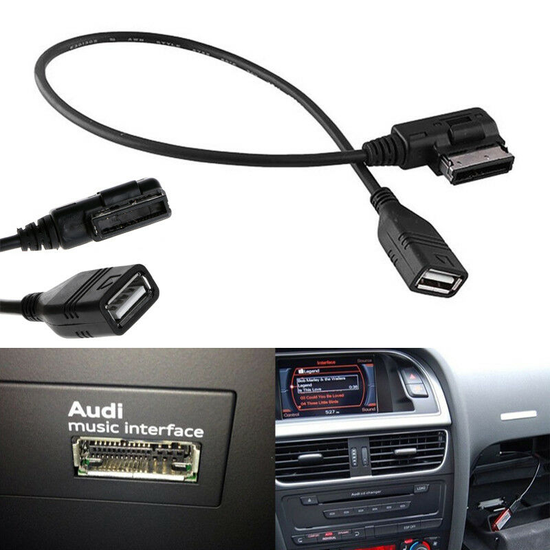 USB Music Interface AMI MMI AUX MDI MP3 Cable Adapter AP For VW Audi A3 A4 A5 A6