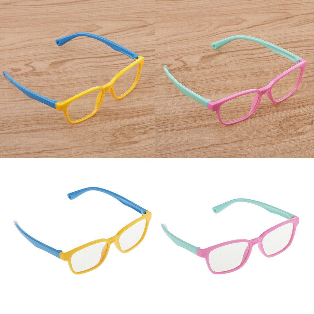 2x Kids Anti Blue UV Light Blocking Computer Glasses Blocker for Boys Girls