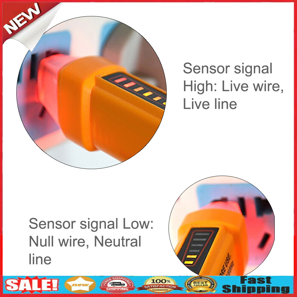 Non Contact Voltage Tester 50-60Hz AC 12-1000V Pen Circuit Detector @