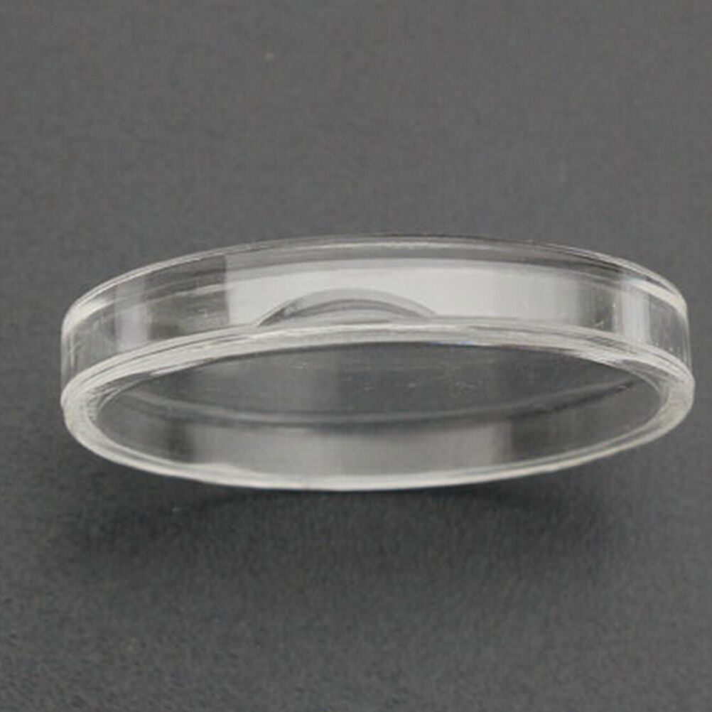 10x 35mm Applied Clear Round Cases Coin Storage  Capsules Holder Round Pla.l8