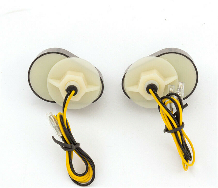 ABS Plastic Amber Turn Signal For Kawasaki ZRX1200 ZX9R Z750 ZX Waterproof Lamp