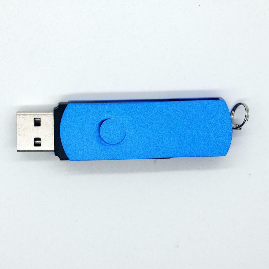 USB 2.0 Flash Memory Stick Pen Drive Storage Thumb U Disk for PC Blue 4G