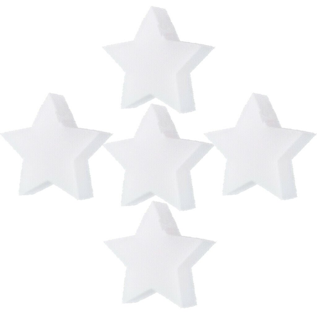 15pcs Oil Absorbing Sponge Swimming Pool Accessory Star Shaped Foam Sponge