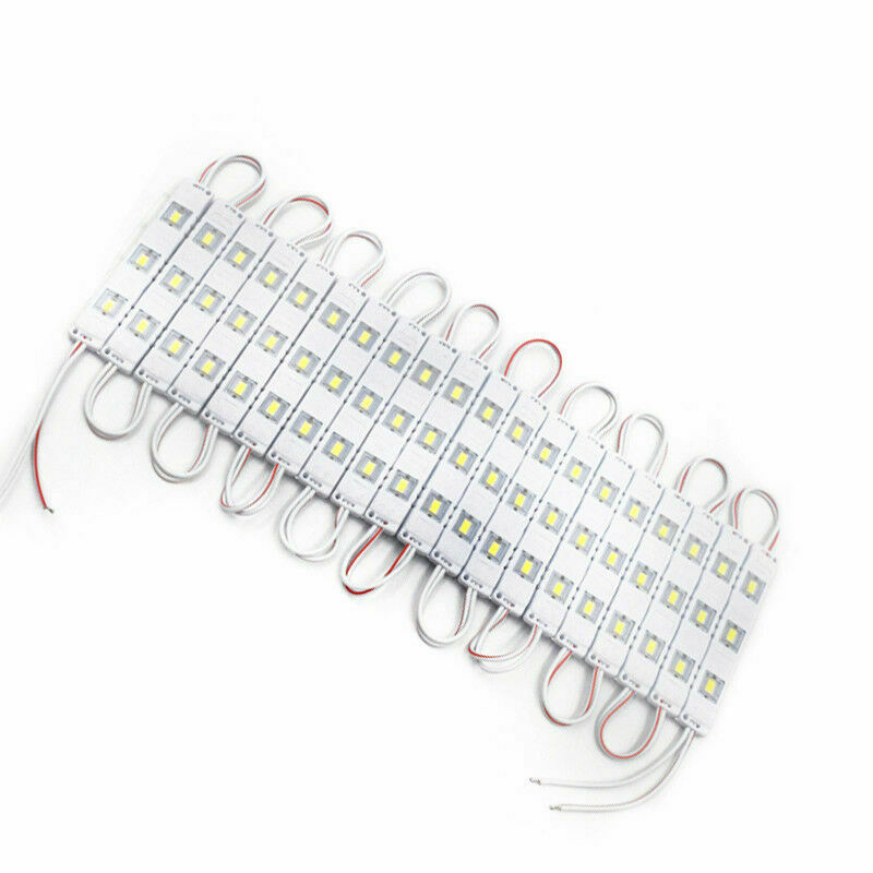 Universal 20Pcs 3 LED Car Pickup Bed Cargo Area LED Light Interior Reading Light