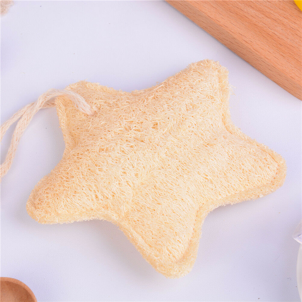 Star Loofah Luffa Loofa Bath Shower Washing Body Pot Sponge Cleaning Suppl.l8