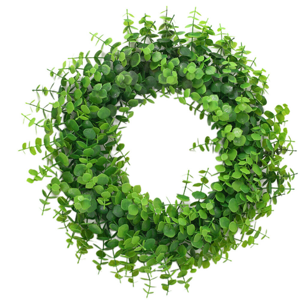 Artificial Wreath Leaf Garland Vine for Christmas Wedding Party Decoration