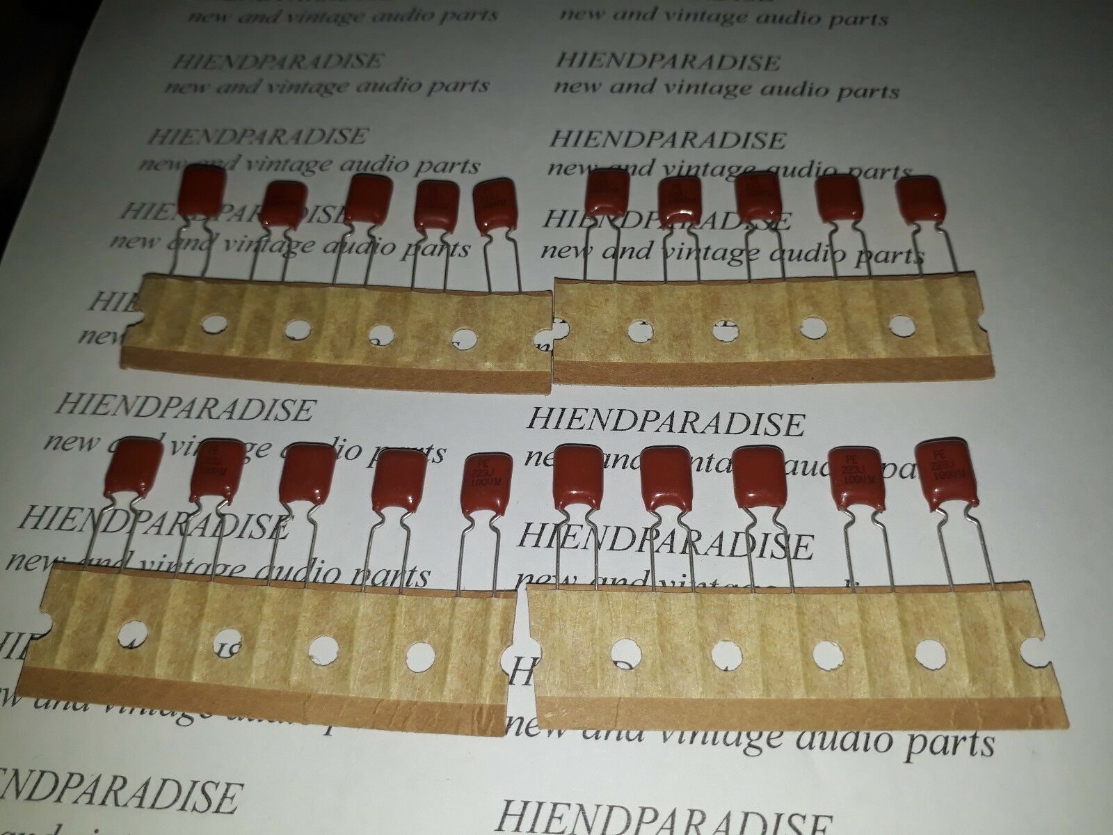 20PCS NOS PANASONIC 22nF 0.022uF 100V 5% 5mm HI END AUDIO CAPS!