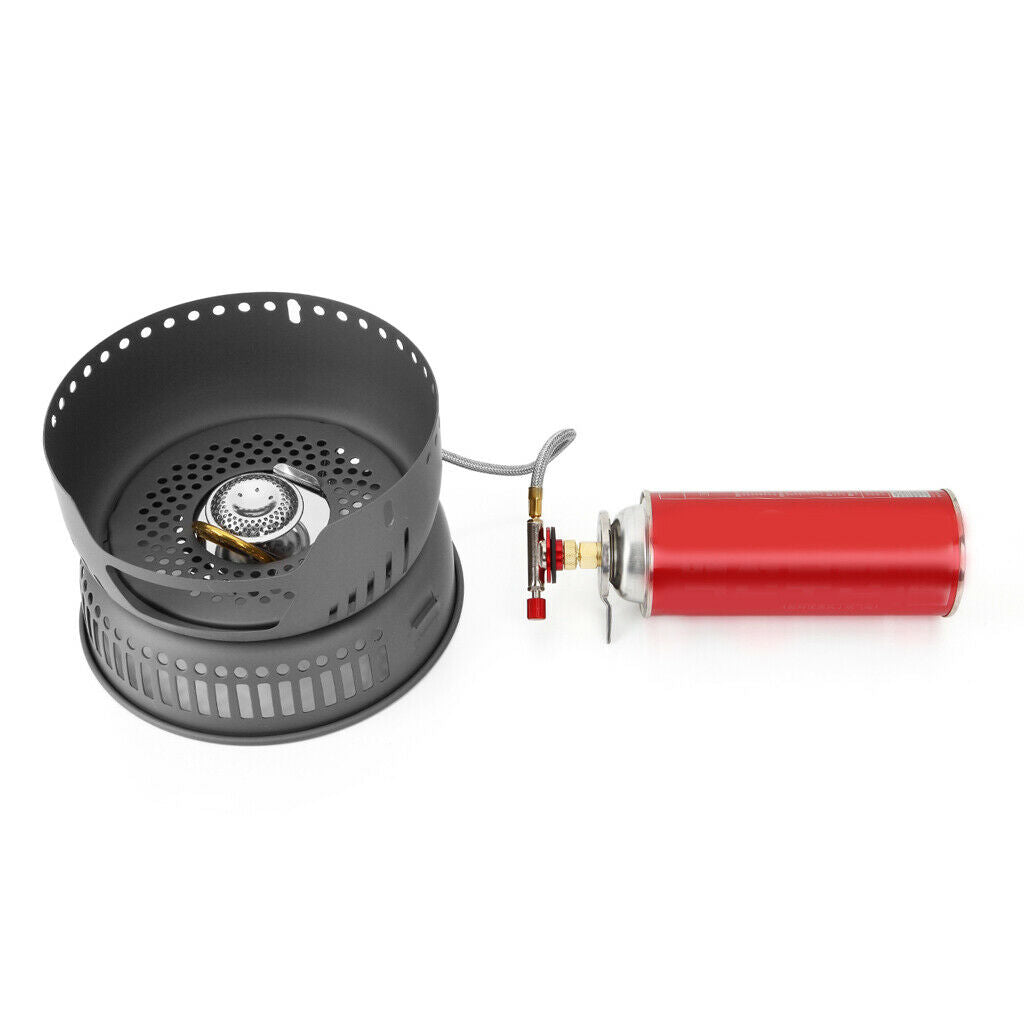 Metal Camping Stove Gas Tank Adapter Gas Bottle Refill Tool For Outdoor Camping,