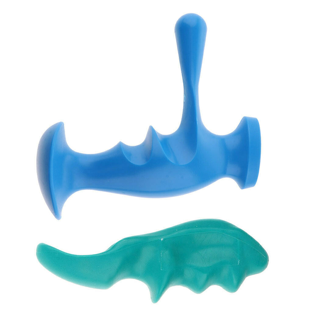 Point Acupressure Deep Tissue Massage Tool, Set of 2pcs, Thumb Saver