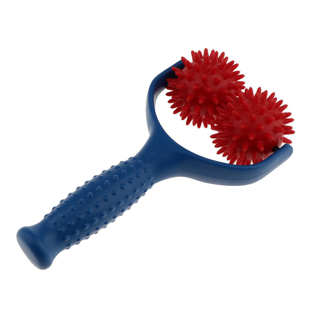 2 Pieces Acupuncture Spiky Massage Ball Shoulder Muscle Massager Tools