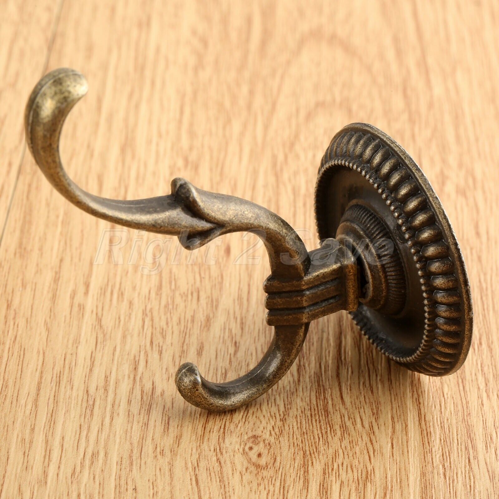 1Pc 75*63*44mm Retro Furniture Cloth Hat Hanging Hook Bathroom Wall Door Hanger