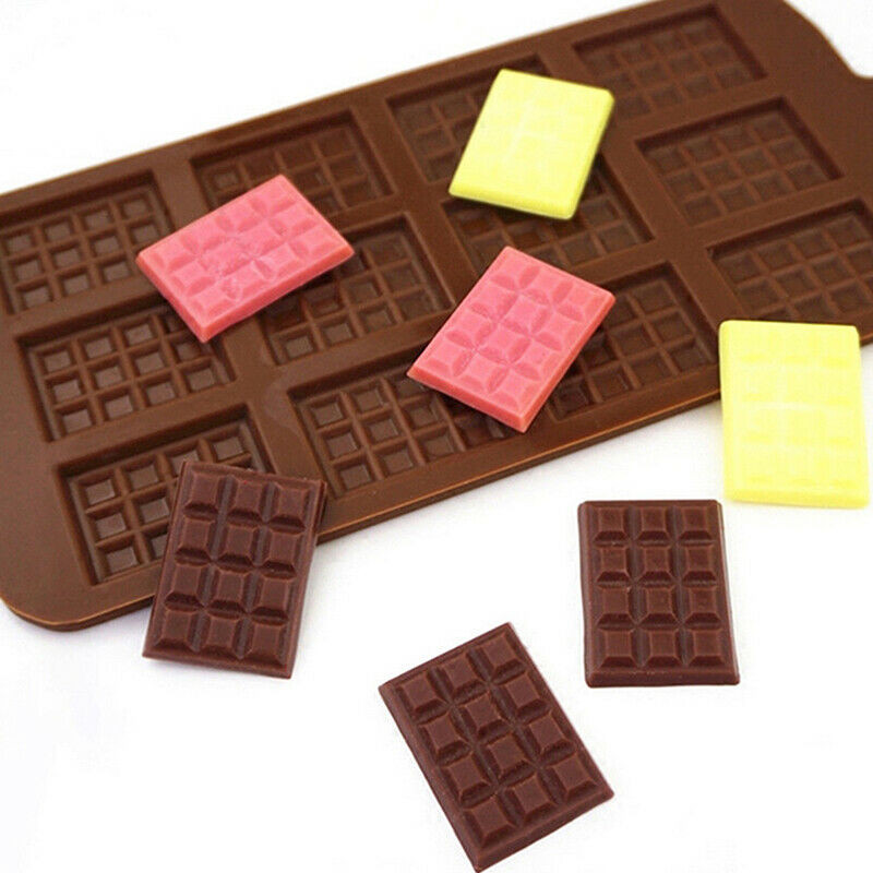 12 even DIY Chocolate Chip Mold Waffle Pudding Baking Tool Cookie Bake MouldBDA