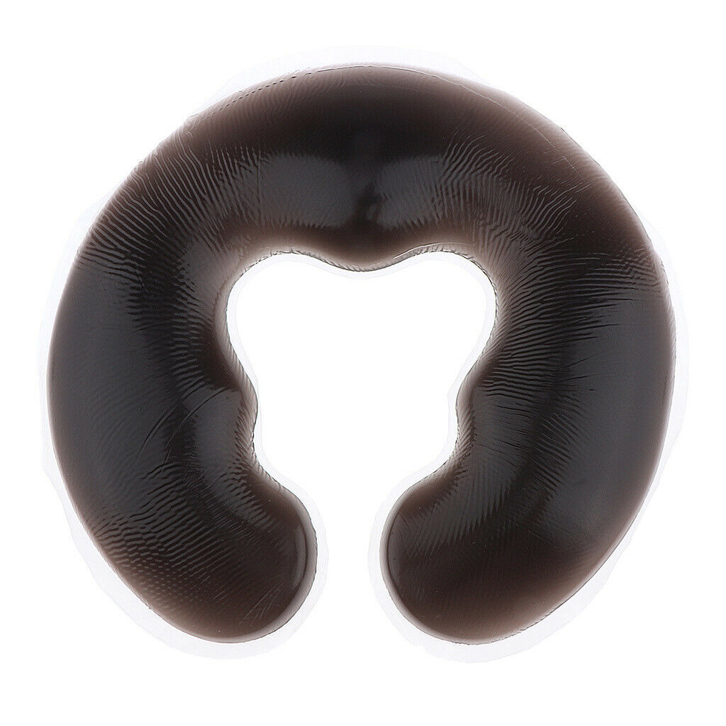 2x Salon U Neck Head Silicone Pillow Body Face Relax Massage Travel Cushion