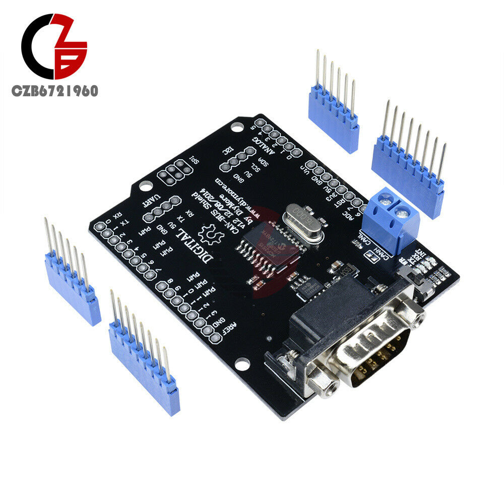 Arduino MCP2515 EF02037 SPI CAN BUS Shield Controller Communication Speed High