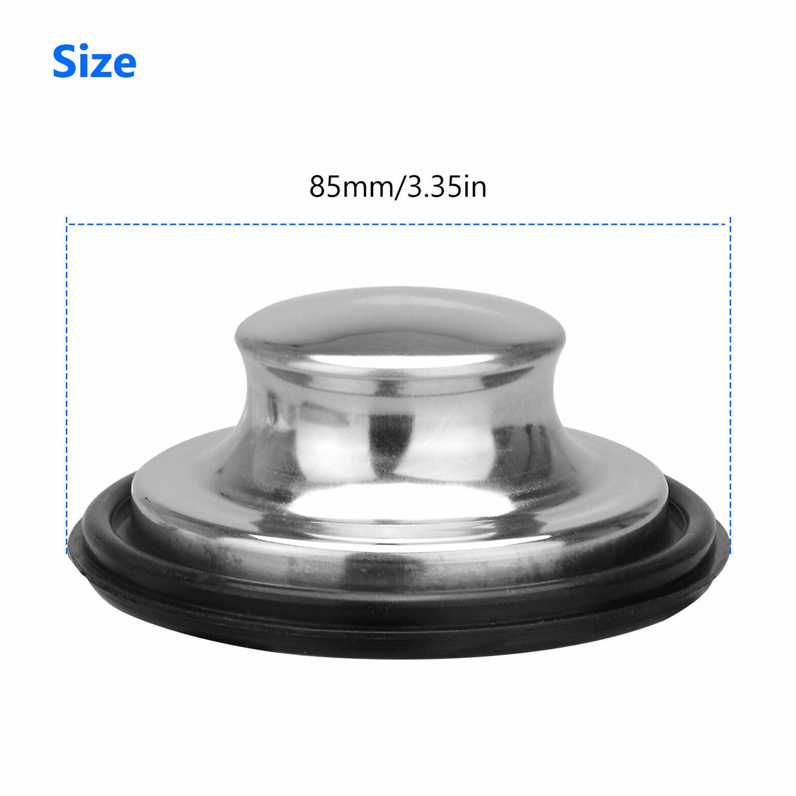 Universal Stainless Steel Kitchen Sink Strainer Waste Plug Filter Drain Stopper