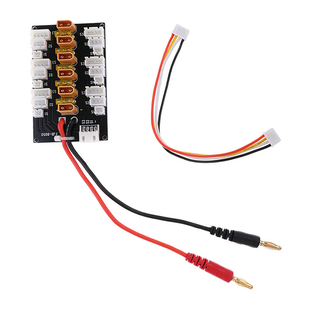 XT30 plug Parallel Li-po Charging Board for 1S 2S 3S LiPo Batteries Charger