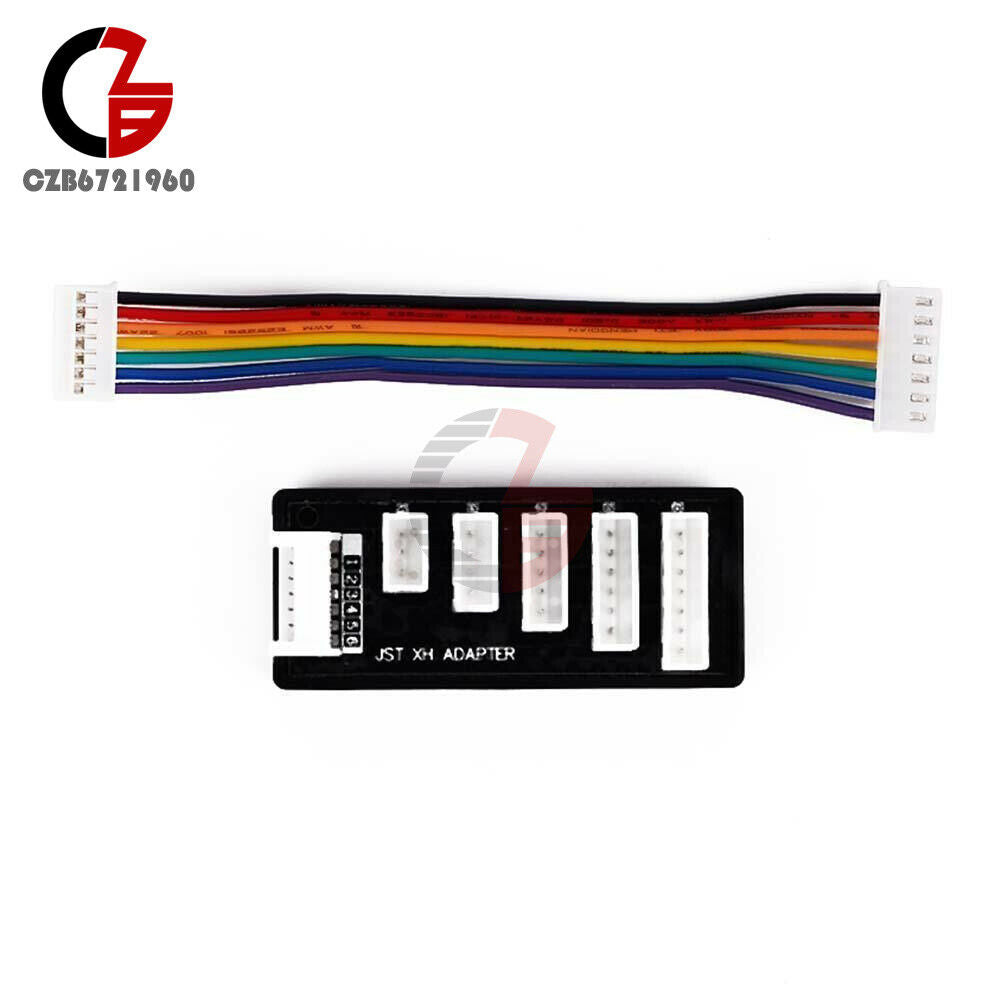 Balance Charger Expansion JST XH Adapter Board RC Lipo Battery Charging 2S-6S