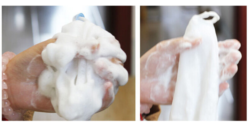Bubble Foam Creating Face Cleansing Tool Net Helper New  .l8