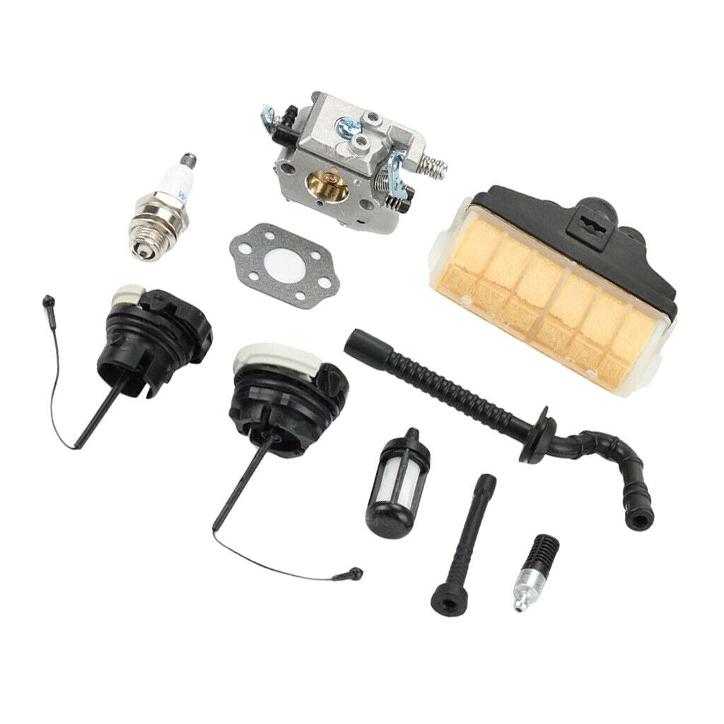 Carburetor Air Filter Fuel Oil Cap Hose Tube Tune Up Kit for Stihl WT286