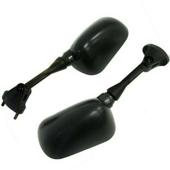 Carbon Rearview Sport Mirror For Kawasaki Ninja 05-08 636 ZX6 ZX6R 04-08 ZX10R