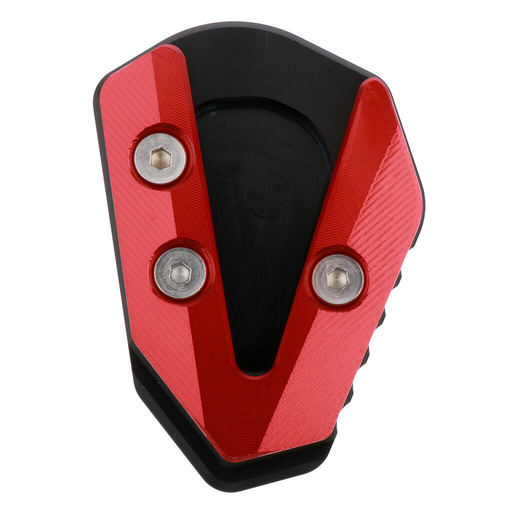 Motorcycle Kickstand Foot Pad for YAMAHA YZFR6 2017-2019 Red