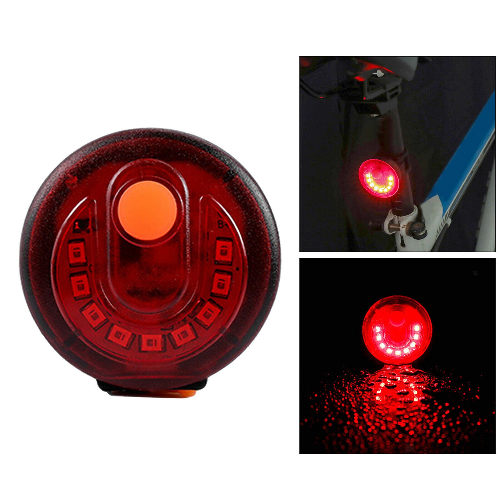 Bright Bicycle Taillight Night Cycling Rear Light Flashlight Road Safety