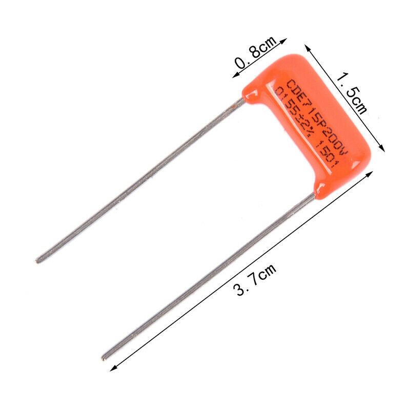 Guitar Capacitors 0.015uf 153J For Electric Guitar Electric Bass Capacit XGA Pb