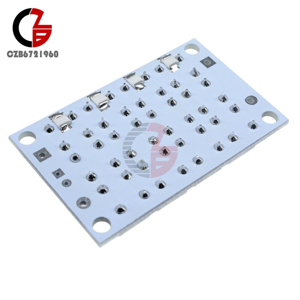 200mA DC 3V-5V 12-LED Super Bright White Piranha LED board Night LED Lights Lamp