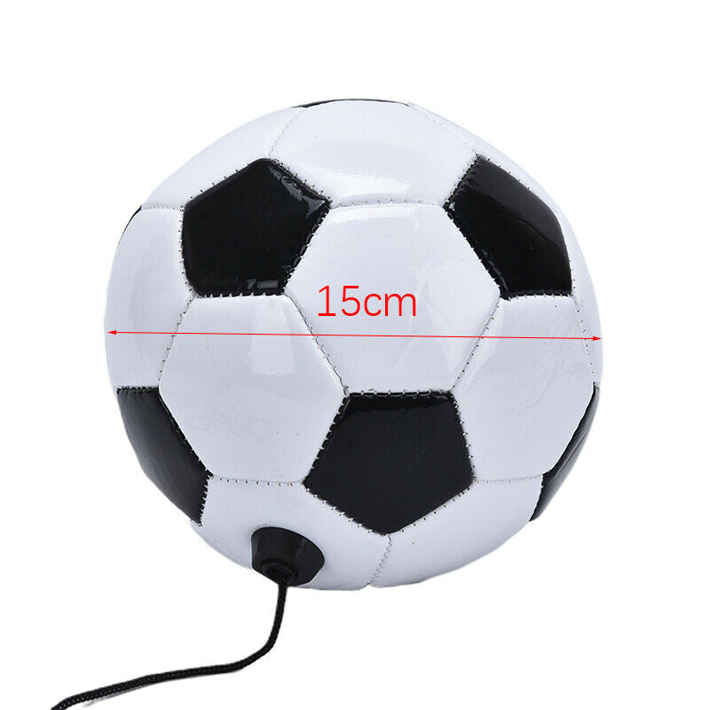 1pc Football Training Kick Soccer Ball With String Kids Beginner Practice Bal.DD