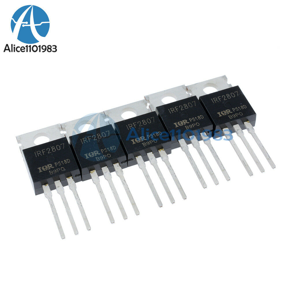 5PCS IFR2807 IRF2807PBF MOSFET N-CH 75V 82A TO-220 NEW